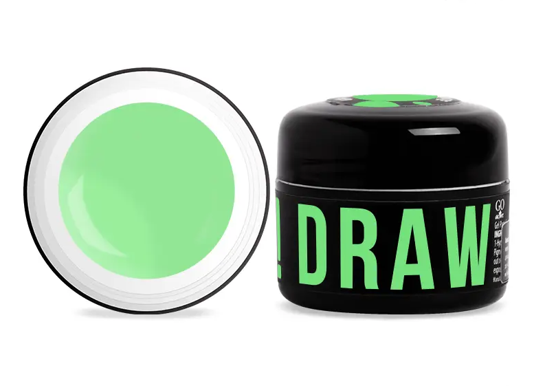 Гель-паста для нігтів GO Active Gel Paste Wow Draw №16 Салатовий 4 г