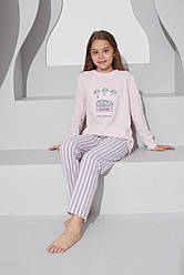 Флісова Піжама для дівчинки НОВОРІЧНА РУКАВИЧКА ТУРЦІЯ 4-15 років SS223060_k