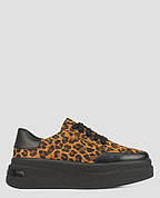 Крипери жіночі різнобарвні натуральний нубук Україна VM Villomi — розмір 36 (23 см) (модель: VMVLusi-20NLeo)