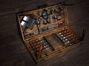 Набір шампурів в кейсі Maximus