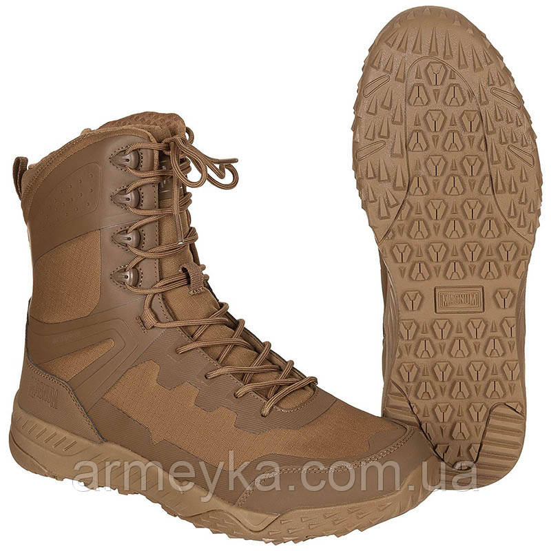 Берці тактичний черевик combats boot ultima 8.0 sz wp койот waterproof Magnum Британія