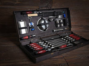 Набір шампурів в кейсі Red