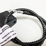 Навісний замок Solve 20 см з тросом Black KT6009002, фото 7