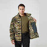 Тактична флісова куртка для осені та зими Solve Woodland KT6000606  solve, фото 4