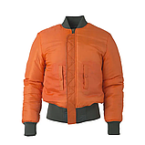 Куртка-бомбер MA-1 Pilot DFL Style Blue KT6000303 solve, фото 4