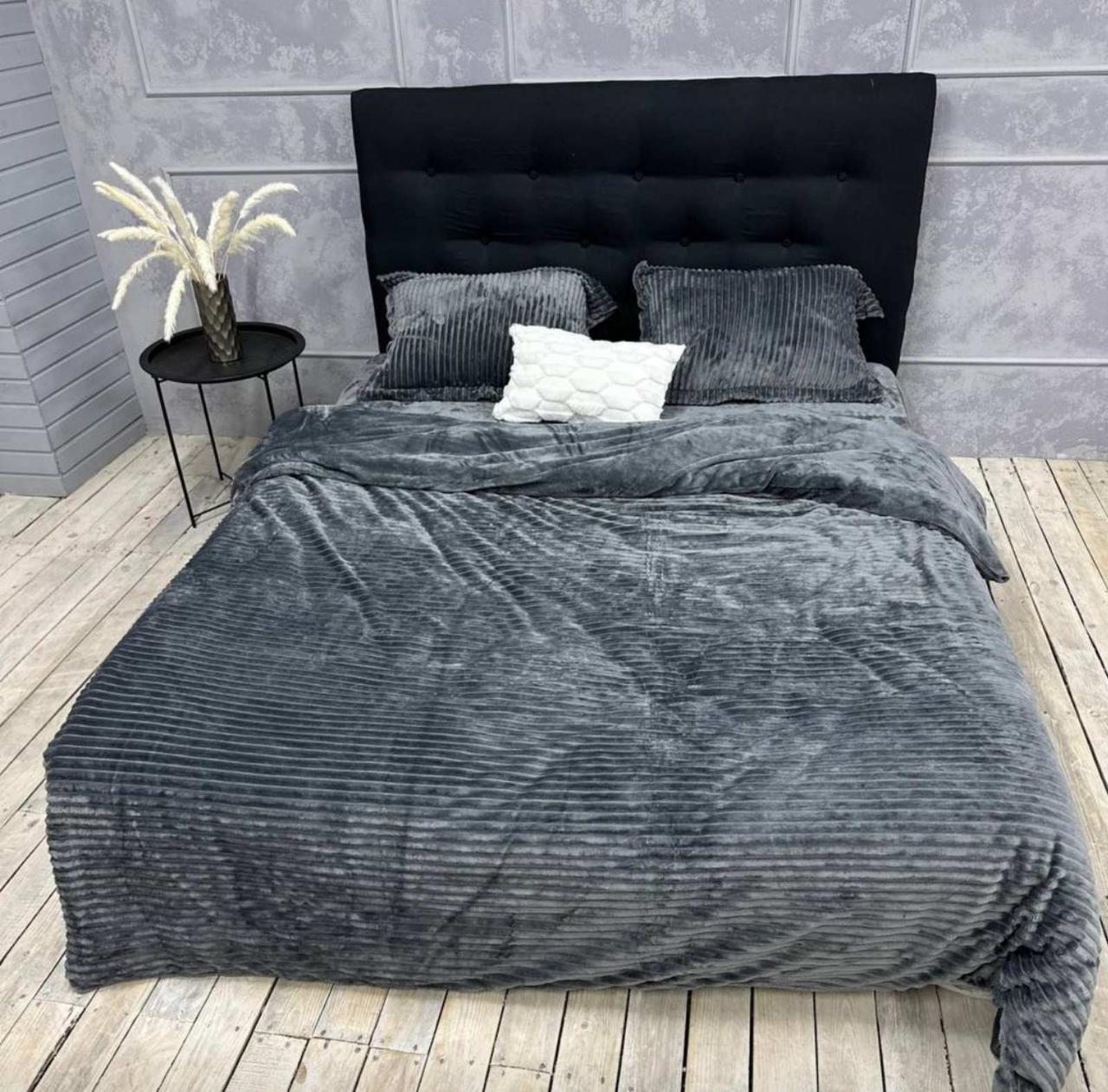 Постільна білизна фліс однотонна Євро № од06, розмір 220х240