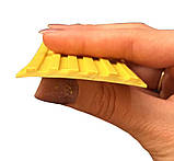 Протиковзна тактильна стрічка 50х3,2 мм жовта (8825), фото 2