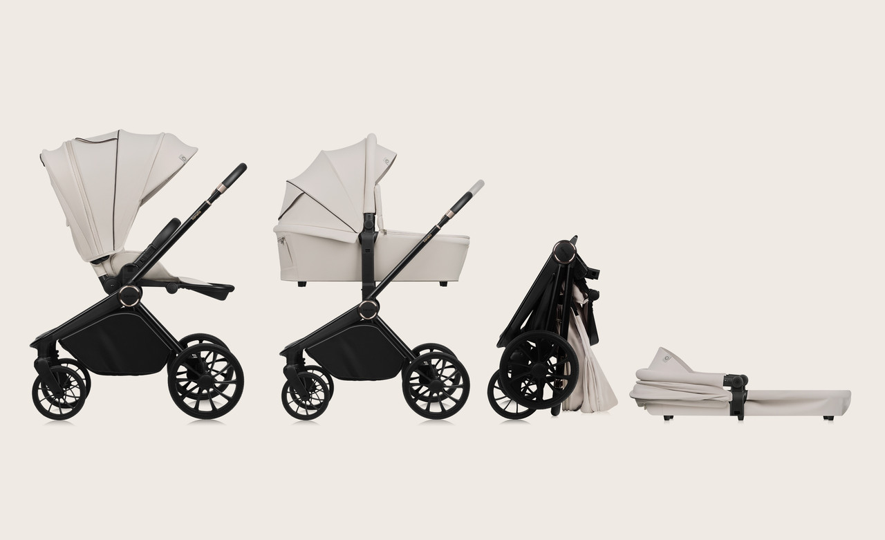 Універсальна коляска 3 в 1 Lionelo MIKA PLUS 3IN1 GREY STONE, фото 1