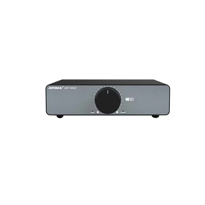 Підсилювач звуку AIYIMA A07 MAX black + блок живлення 48 V, AUX, 300Wx2 (TPA3255)
