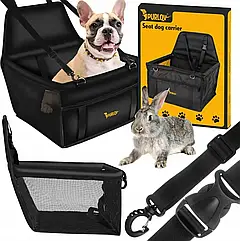 Сумка в авто, транспортер для собак, котів, кролів Purlov 20973