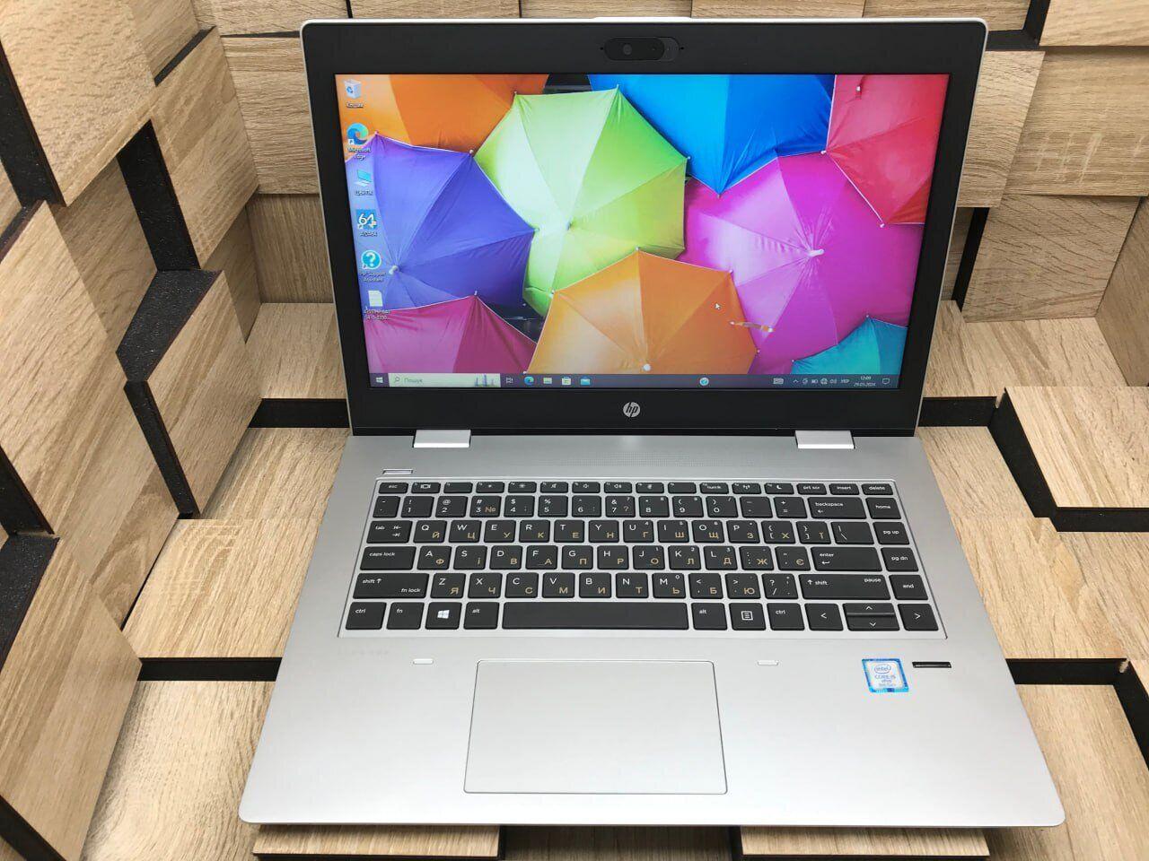 Б/в Ноутбук Б-клас HP Probook 640 G4 14" 1366x768| Core i5-8350U| 8 GB RAM| 256 GB SSD| UHD 620