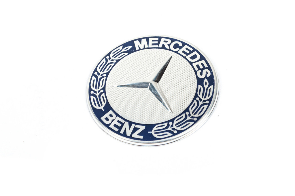 Знак Мерседеса на капот (самоклейка) Самоклейка для Mercedes ML W163 від VLF комп., фото 1