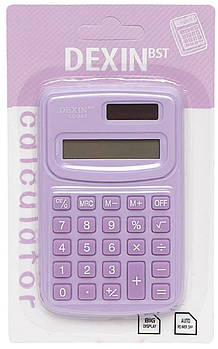 Настільний калькулятор для роботи бухгалтерам та касирам KC-888 Фіолетовий в упаковці 4 шт