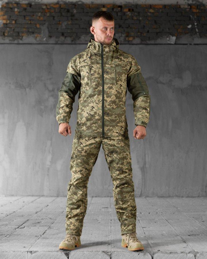 Тактичний костюм гірка retouch на флісі піксель ВТ7681