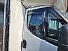 Вітровики вставні (напівпрозорі, 2 шт., Cagatay) для Iveco Daily 2014-2024 рр від VLF комп., фото 3