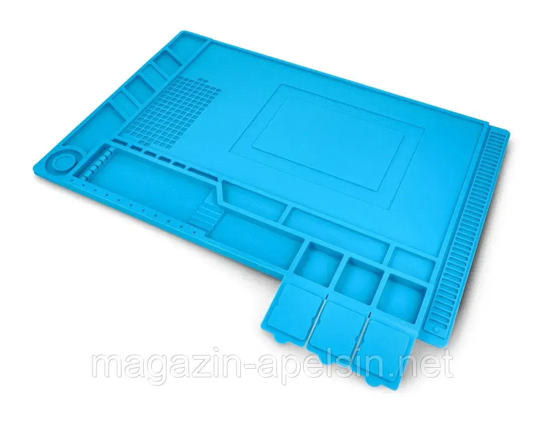 Силіконовий паяльний килимок 450x300мм