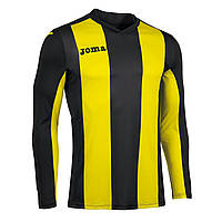 Лонгслів JOMA Camiseta manga larga Hombre Joma Pisa negro amarillo, оригінал. Доставка з США/ЄС протягом 14 днів