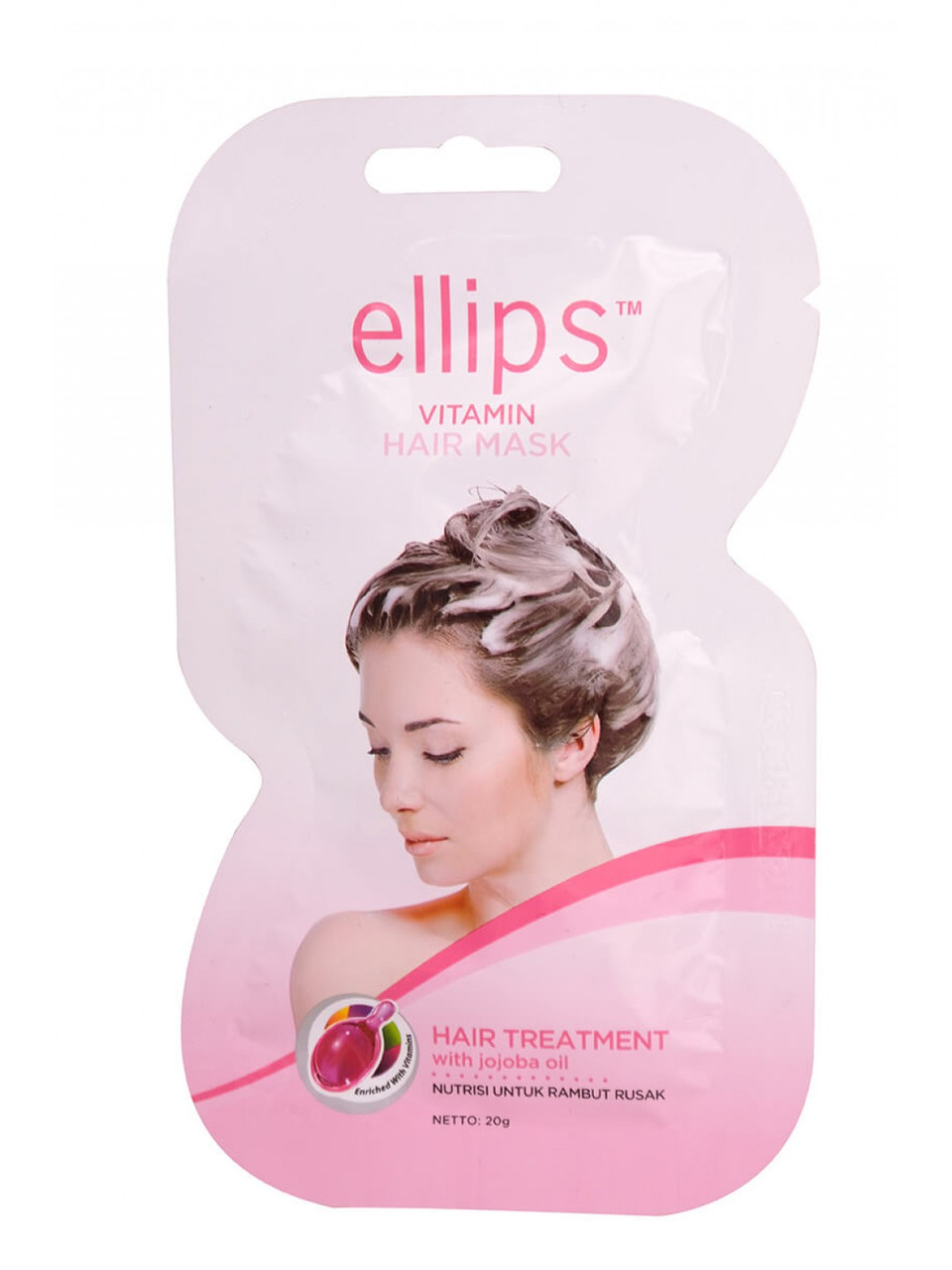 Маска для волосся "Терапія для волосся" з маслом жожоба 20 г