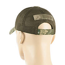 M-Tac бейсболка тактична з сіткою Rip-Stop MM14 S/M, фото 4