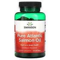 Pure Atlantic Salmon Oil Swanson, 90 капсул