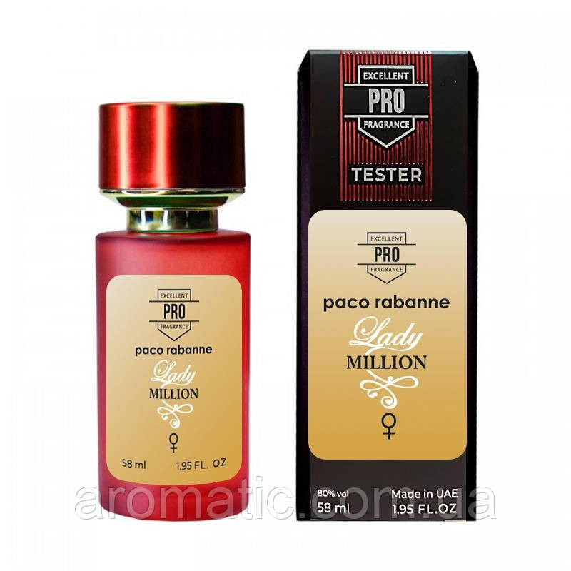 Paco Rabanne Lady Million TEСТЕР PRO жіночий 58 мл