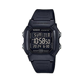 Наручний водонепроникний електронний годинник Casio W-800H-1B