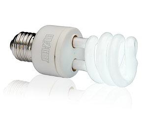 Лампа Exo-Terra Repti Glo Compact E27 5.0, 13 Вт. Флуоресцентна лампа із середнім рівнем випромінювання, фото 4