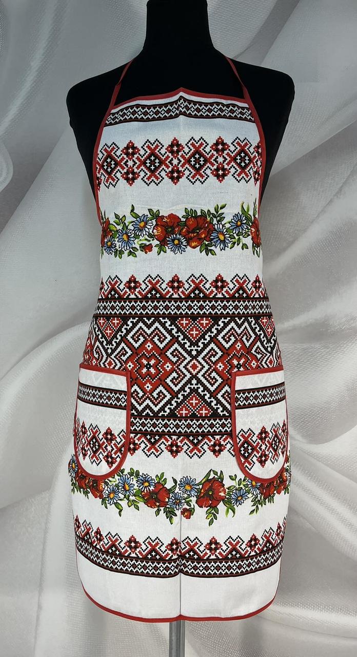 Фартух тканина льон  Розмір універсальний