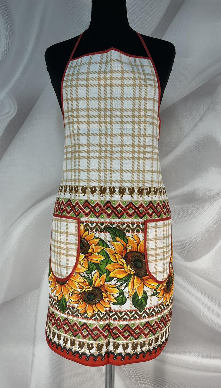 Фартух тканина льон  Розмір універсальний