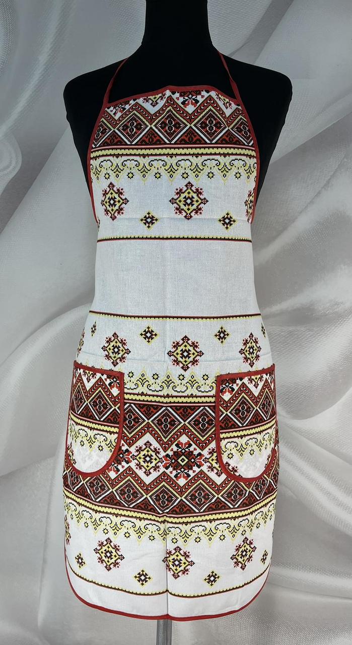 Фартух тканина льон  Розмір універсальний