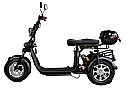 Електроскутер триколісний Електротрайк ATLAS Hunter 2500W Чорний. Безкоштовна доставка, фото 3