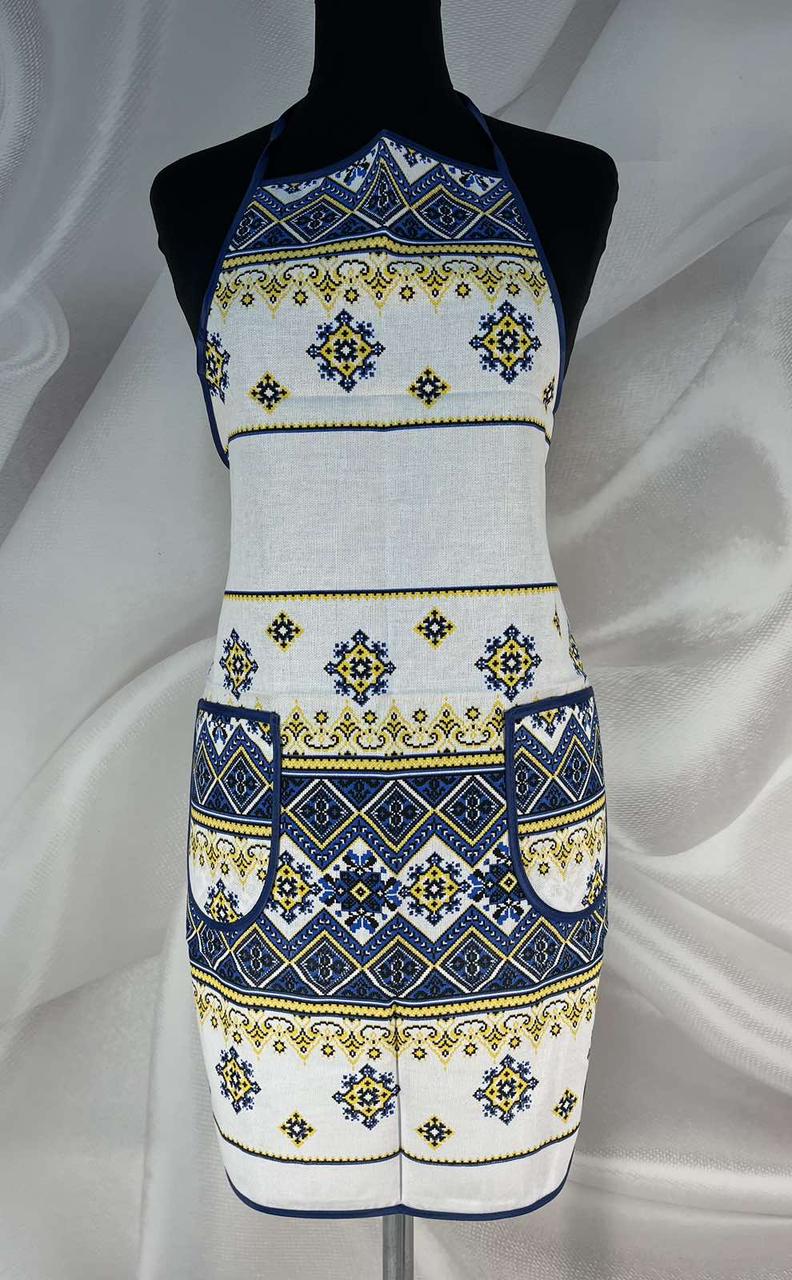 Фартух тканина льон  Розмір універсальний