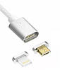 Магнітний кабель USB — microUSB/lightning, фото 6