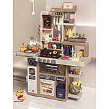 Кухня дитяча велика TK-20819 Бежева, висота 69 см, 88 елементів, яйцеварка, парогенератор, помпове подавання, фото 8