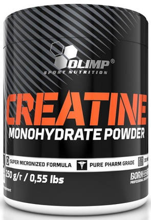 Креатин Olimp Creatine Monohydrate Powder 250 г Без смаку, фото 1