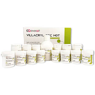 Villacryl STC HOT Kit (Вілакрил СТС Хот Кіт) набір, акрилова пластмаса гарячої полімеризації для облицювання