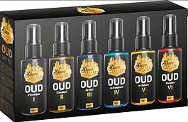 Набір одеколонів The Shave Factory Giftset №3 OUD - 6 видів х 50мл з розпилювачем