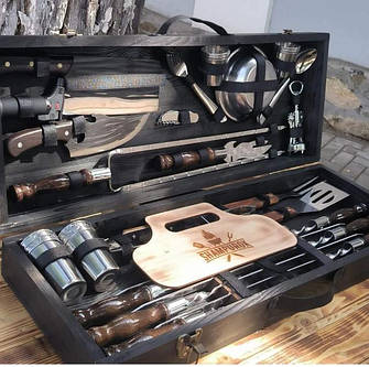 Набори шампурів у кейсі