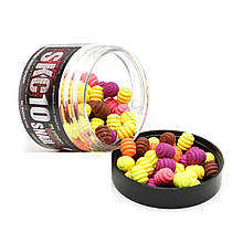 Бойли поп-апи Trinity Baits Snail SKR флюро мікс (6*10мм)