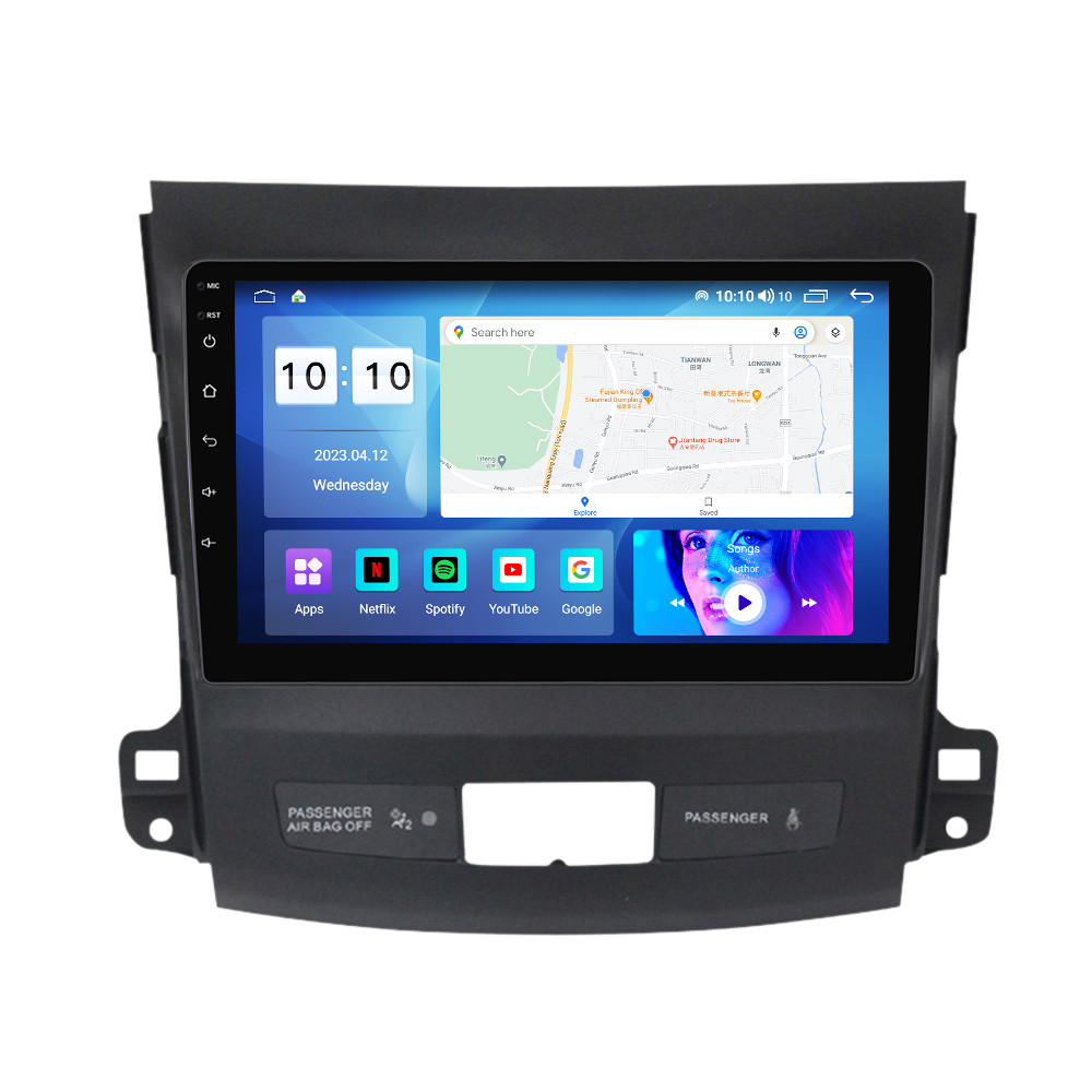 Штатна магнітола Mekede MS Mitsubishi Outlander 2 (2005-2011) QleD