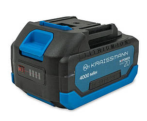 Фрезерна машина акумуляторна KRAISSMANN 681 AOFT-BL 20MP (безщітковий мотор 2 аку-4А·год зарядний пристрій), фото 3