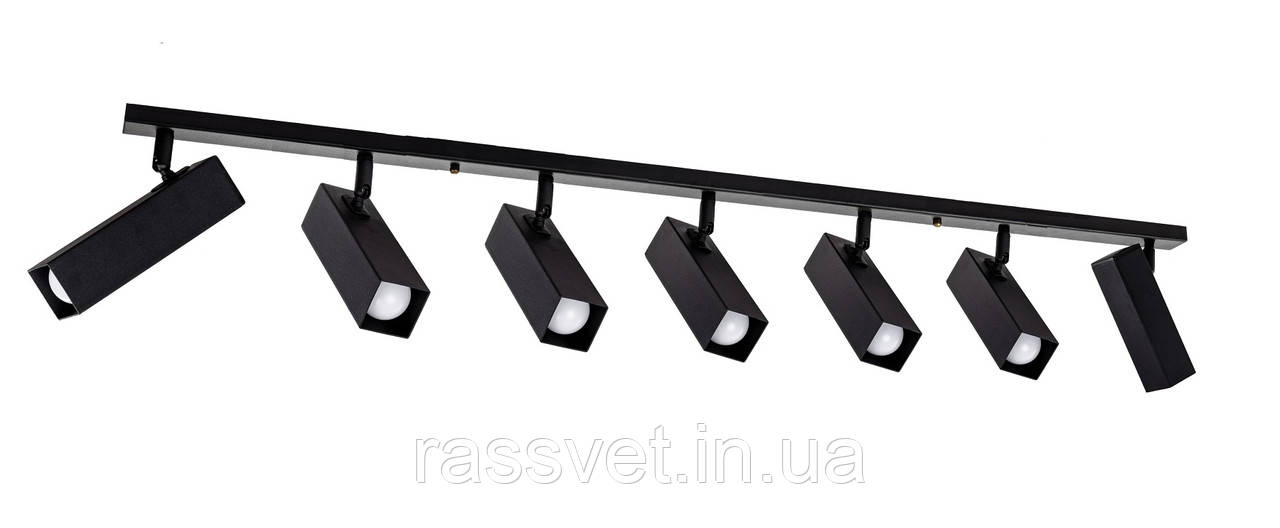 Світильник стельовий (спот) Pelikan Q L180-7 Black