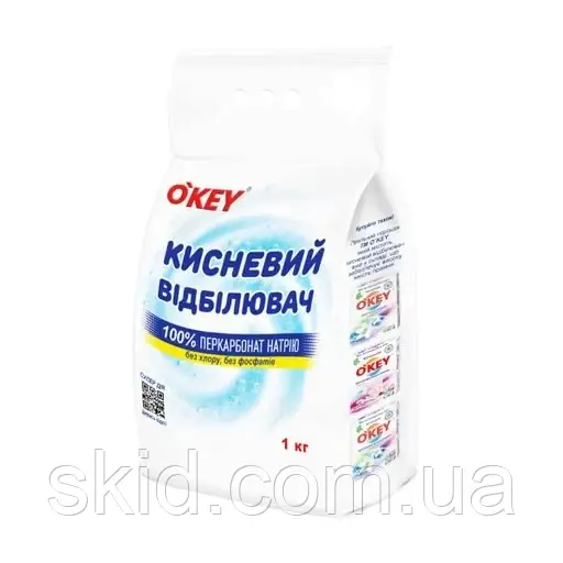 Кисневий відбілювач O'key 100%, 1кг.