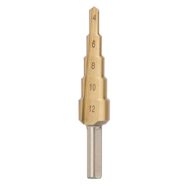 Свердел ступінчастий по металу 4-12 мм INTERTOOL SD-5812, фото 1