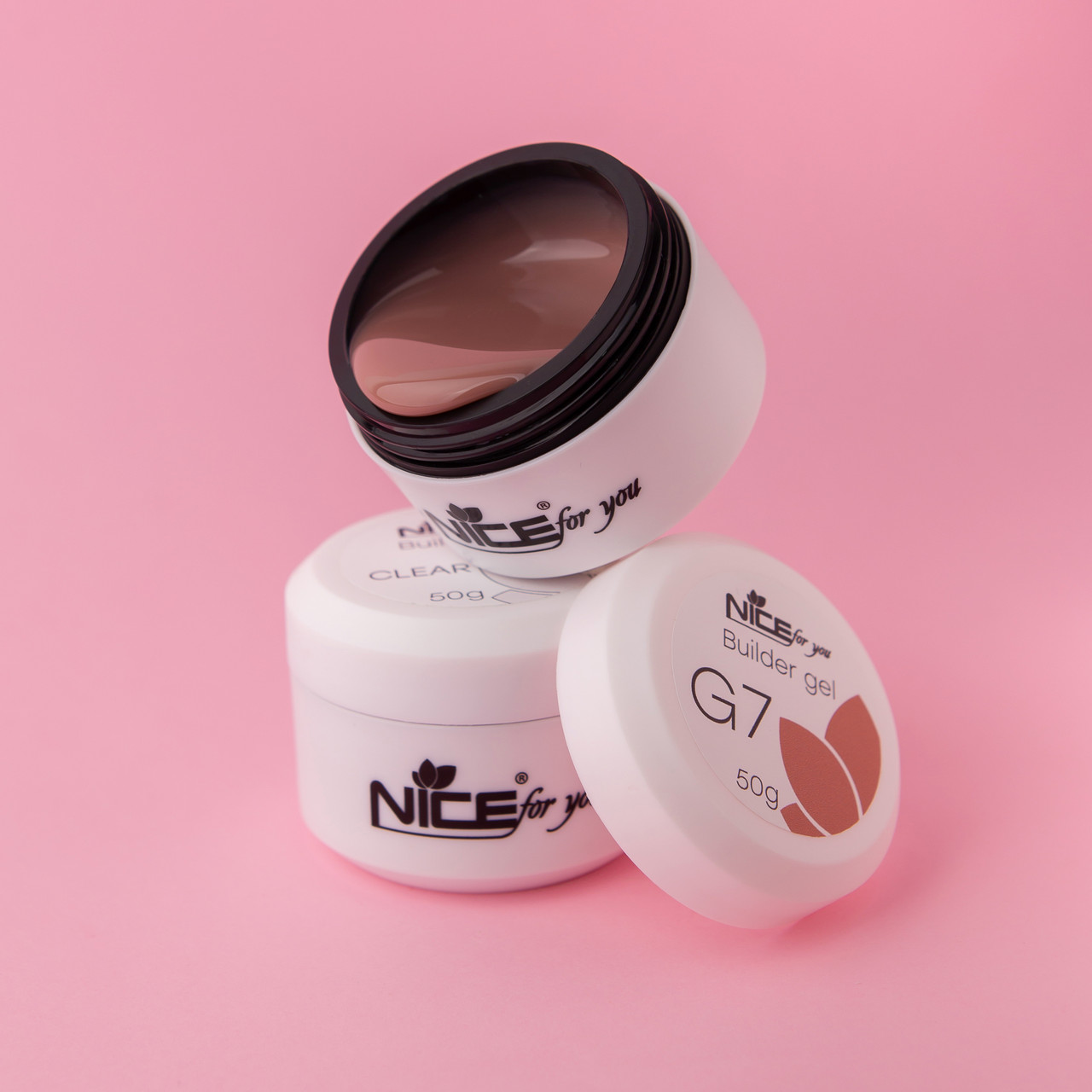 Набір гелів для нарощування Nice for you Double set