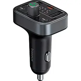 FM-трансмиттер модулятор Baseus S-09 Pro Series Car FM Transmitter C10762200113-00 Black