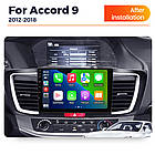 Штатна магнітола Mekede MS Honda Accord 9 (2012-2018) QleD, фото 3