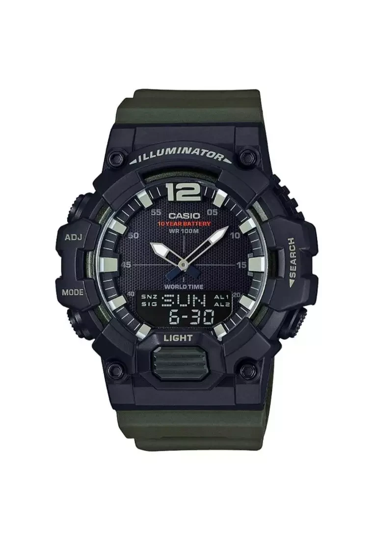 Чоловічий водонепроникний електронний годинник Casio HDC-700-3A