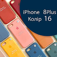 Чохол Silicone case iPhone 7 plus/8 plus оригінал синій blue cobalt №16