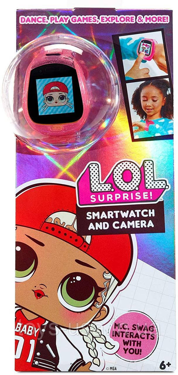ЛОЛ Смарт годинник з камерою LOL Surprise Smartwatch Camera MGA, фото 1